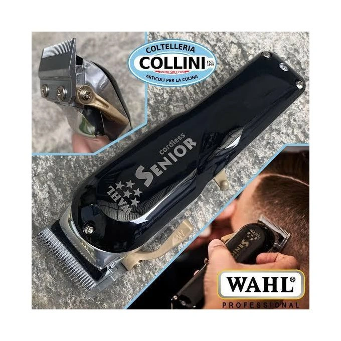 Heavy duty COMMERCIAL CORDLESS SENIOR HAIR CLIPPERS studio view 2
